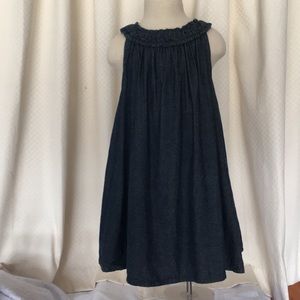 DKNY girls  lined denim dress Sz 4T